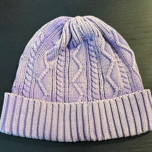 Free People Lavender Knit Beanie